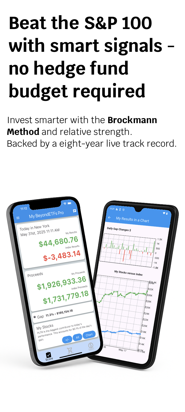 BeyondETFs Pro app